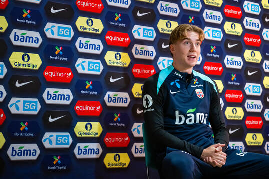 Kristian Thorstvedt of the Norwegian national football team