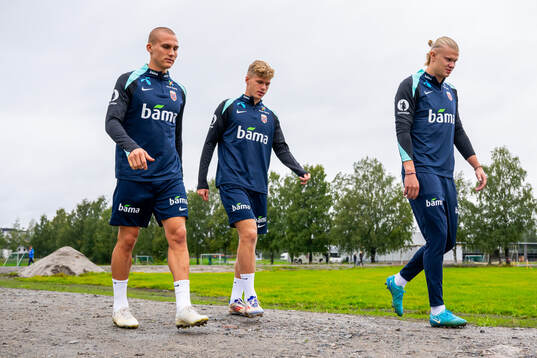 Leo Skiri Østigård, Sindre Walle Egeli and Erling Braut