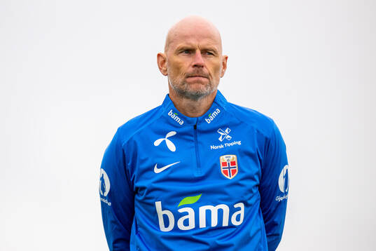 Ståle Solbakken, head coach of the Norwegian national