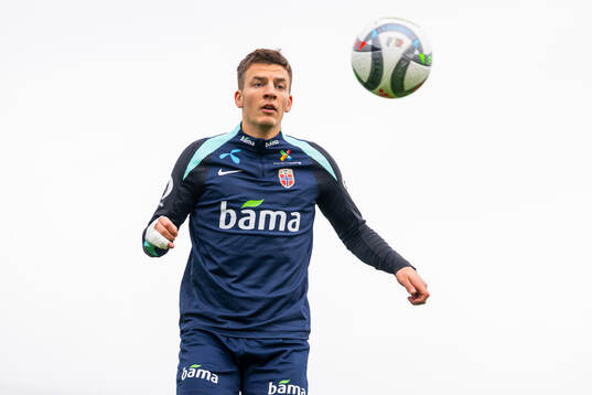 Jostein Gundersen of the Norwegian national football team