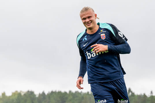 Erling Braut Haaland of the Norwegian national football team