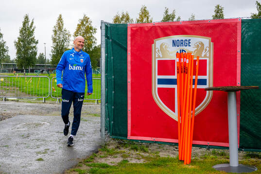 Ståle Solbakken, head coach of the Norwegian national