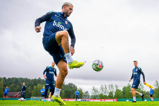Aron Dønnum of the Norwegian national football team