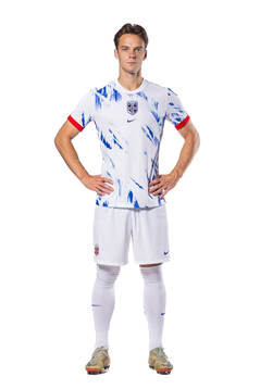 Felix Horn Myhre of the Norwegian national football team