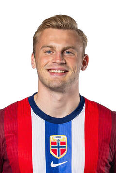 Sondre Langås of the Norwegian national football team