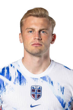 Sondre Langås of the Norwegian national football team