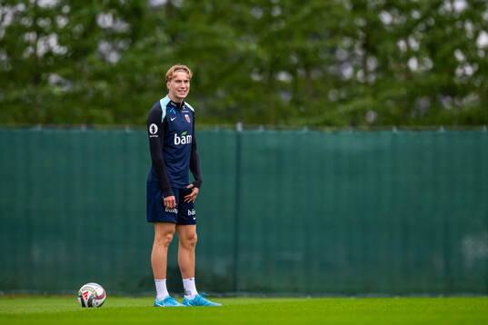 Kristian Thorstvedt of the Norwegian national football team