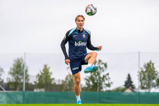 Kristian Thorstvedt of the Norwegian national football team