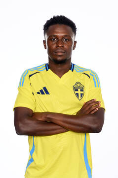 Zeidane Inoussa poses for at portrait