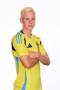 Otto Rosengren poses for at portrait