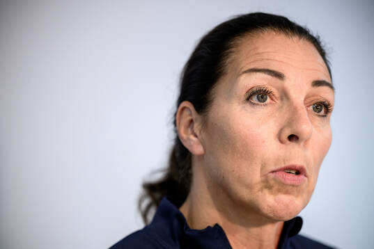 Andrea Möllerberg, general secretary of the Swedish