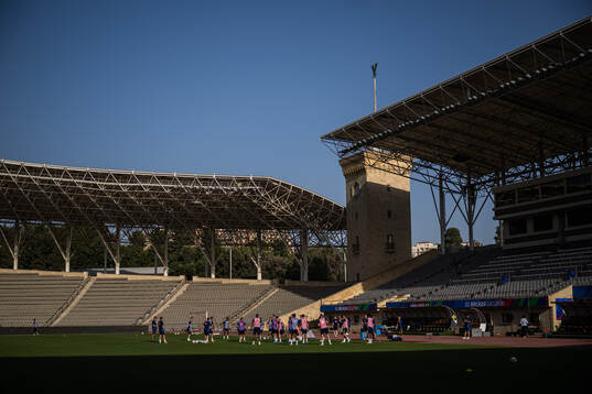 Players of the Swedish national football team at the Tofiq