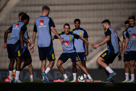 Ludwig Augustinsson of the Swedish national football team