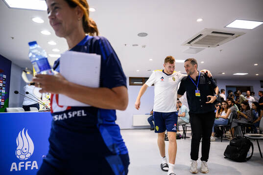 Dejan Kulusevski of the Swedish national football team and