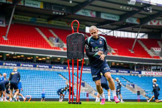 Julian Ryerson of the Norwegian national football team