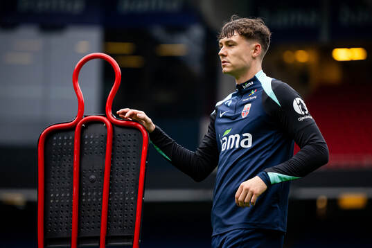 Jørgen Strand Larsen of the Norwegian national football