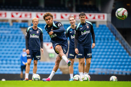 Antonio Nusa of the Norwegian national football team