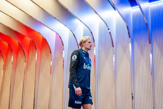 Morten Thorsby of the Norwegian national football team
