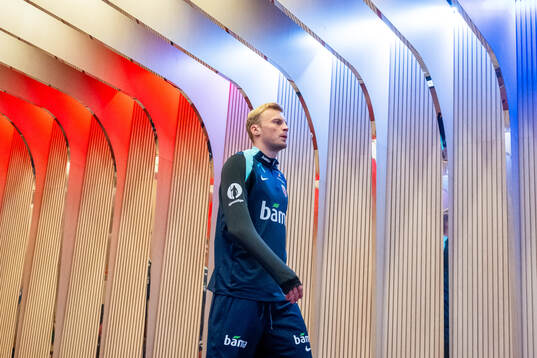 Sondre Langås of the Norwegian national football team