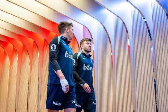 Jostein Gundersen and Fredrik André Bjørkan of the