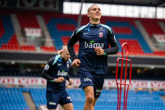 Leo Skiri Østigård of the Norwegian national football team