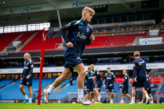Sindre Walle Egeli of the Norwegian national football team