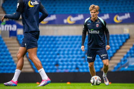 David Møller Wolfe of the Norwegian national football team