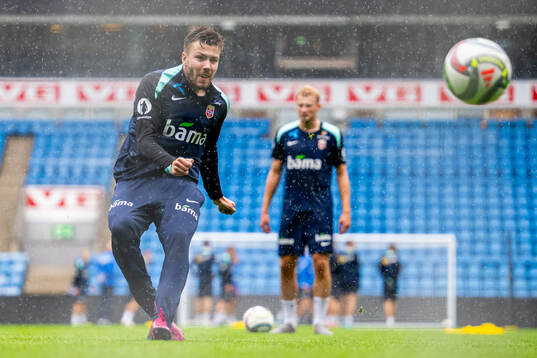 Fredrik André Bjørkan of the Norwegian national football