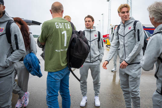 Patrick Berg and Kristian Thorstvedt of the Norwegian