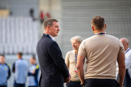 Kim Källström, head of football at the Swedish football
