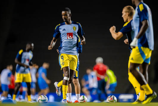 Alexander Isak of Sweden