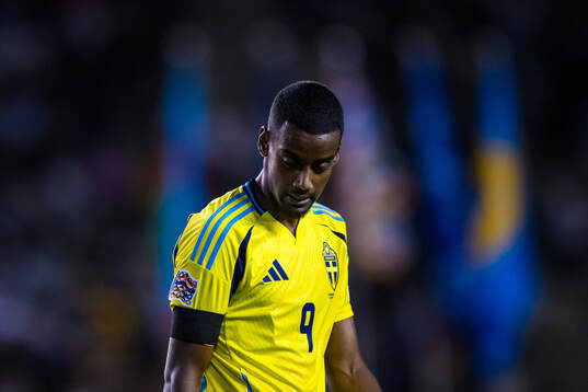 Alexander Isak of Sweden