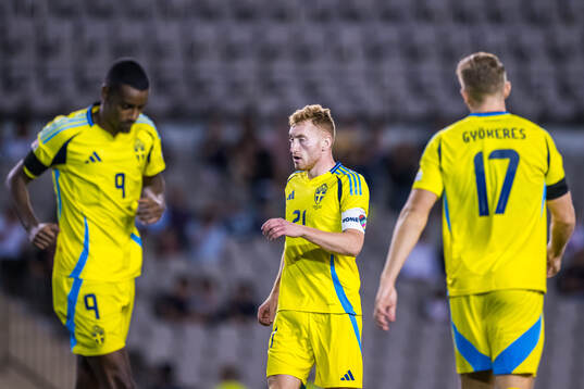 Alexander Isak, Dejan Kulusevski, and Viktor Gyökeres of