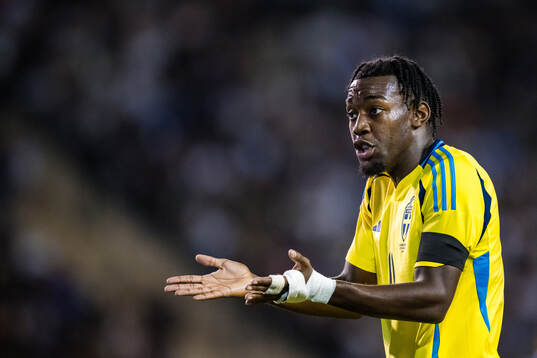 Anthony Elanga of Sweden