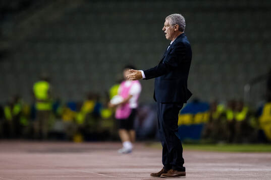 Head coach  Giovanni de Biasi of Azerbaijan