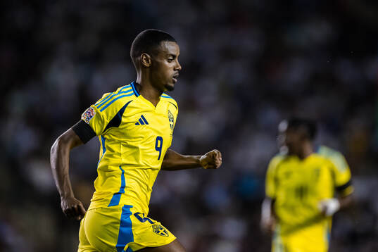 Alexander Isak of Sweden