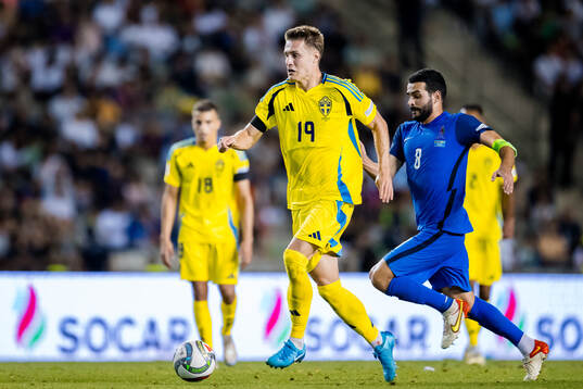 Mattias Svanberg of Sweden and Anton Krivotsyuk of