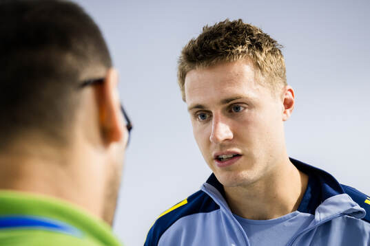Mattias Svanberg of Sweden