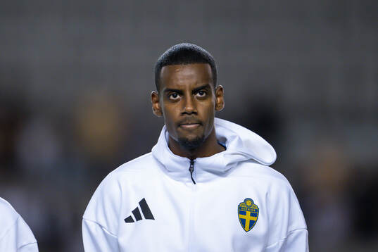 Alexander Isak of Sweden