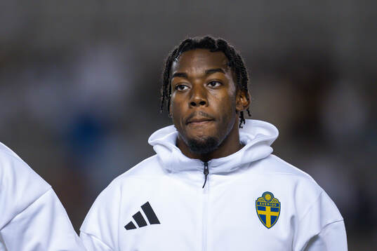 Anthony Elanga of Sweden