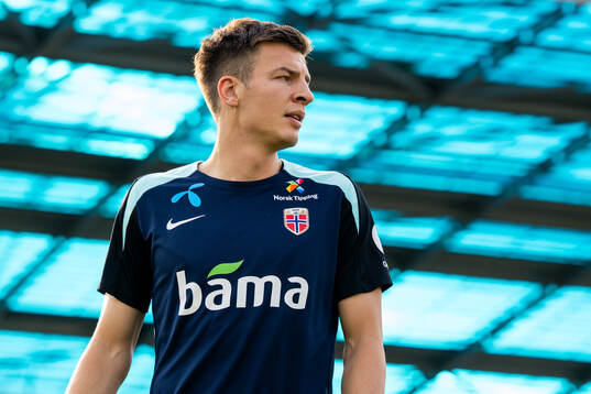 Jostein Gundersen of the Norwegian national football team