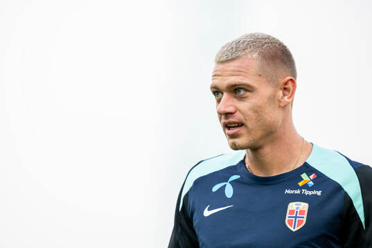 Julian Ryerson of the Norwegian national football team