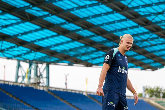Erling Braut Haaland of the Norwegian national football team
