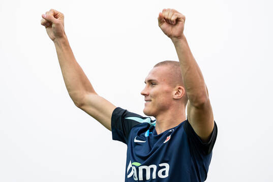 Leo Skiri Østigård of the Norwegian national football team