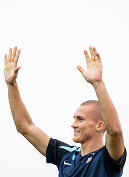 Leo Skiri Østigård of the Norwegian national football team