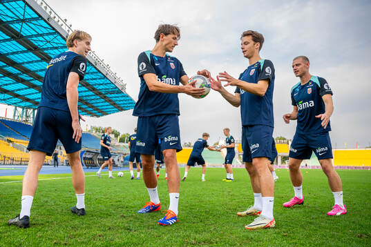 Kristian Thorstvedt, Sander Berge, Felix Horn Myhre and