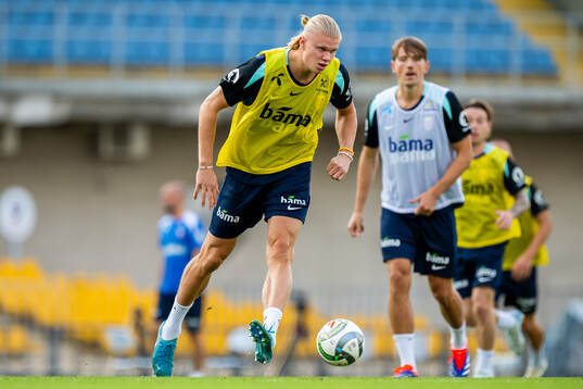 Erling Braut Haaland of the Norwegian national football team