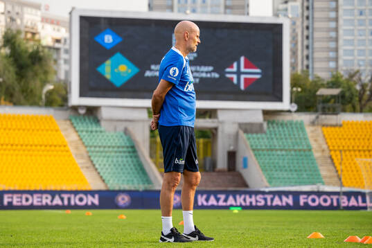 Ståle Solbakken, head coach of the Norwegian national