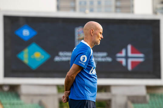 Ståle Solbakken, head coach of the Norwegian national