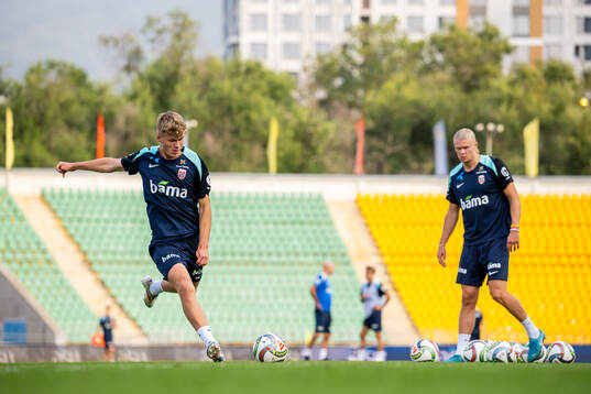 Sindre Walle Egeli of the Norwegian national football team
